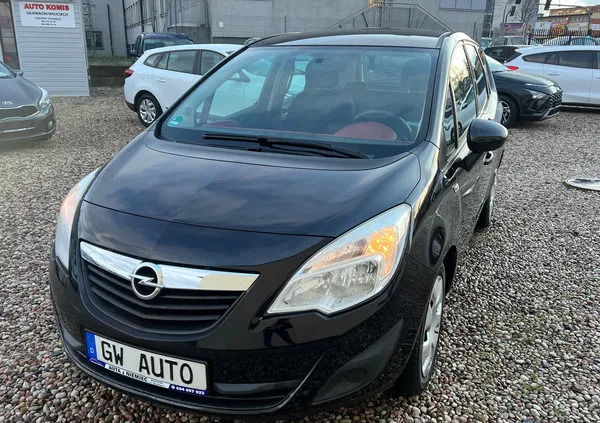 samochody osobowe Opel Meriva cena 21800 przebieg: 163123, rok produkcji 2010 z Buk